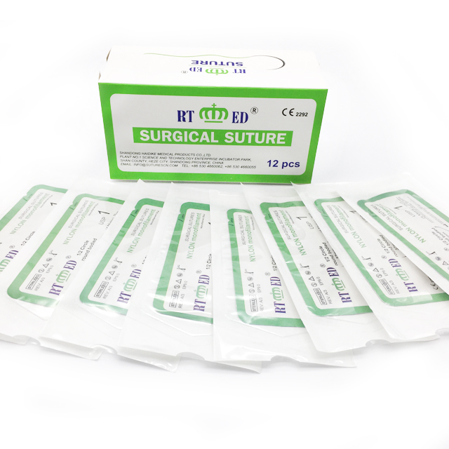Nylon Nonabsorbable SutureChina Suture,Surgical nonabsorbable suture