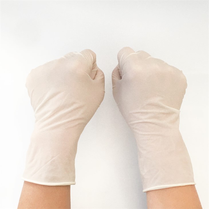 Medical rubber gloves