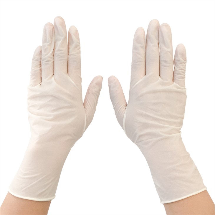 Medical rubber gloves