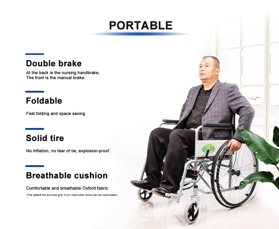 Manual wheelchair - standard type