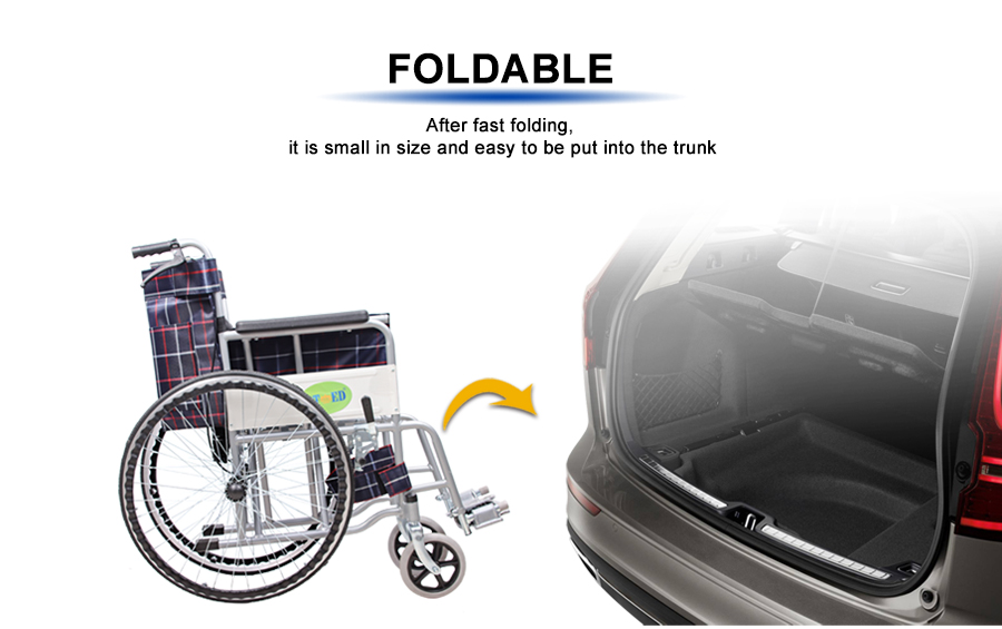 Manual wheelchair - standard type
