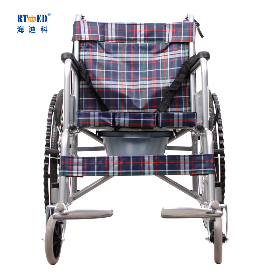 Folding manual wheelchair