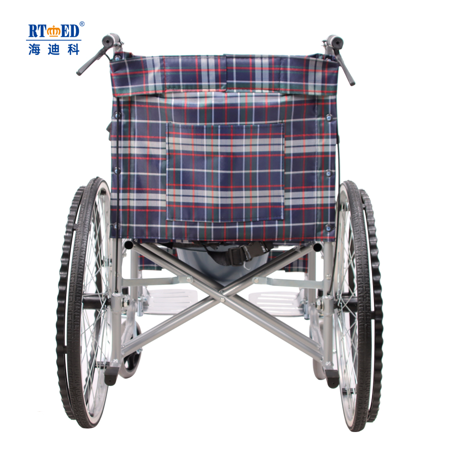 Folding manual wheelchair