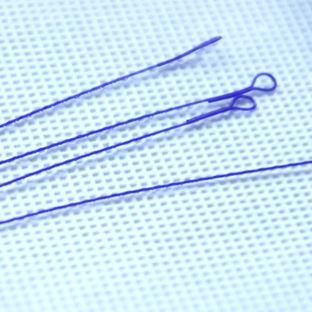 Absorbable knotfree barb suture