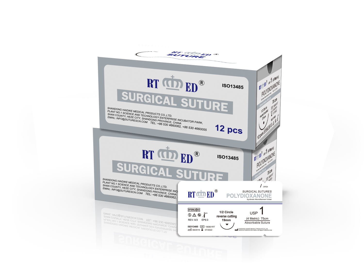 Absorbable knotfree barb suture