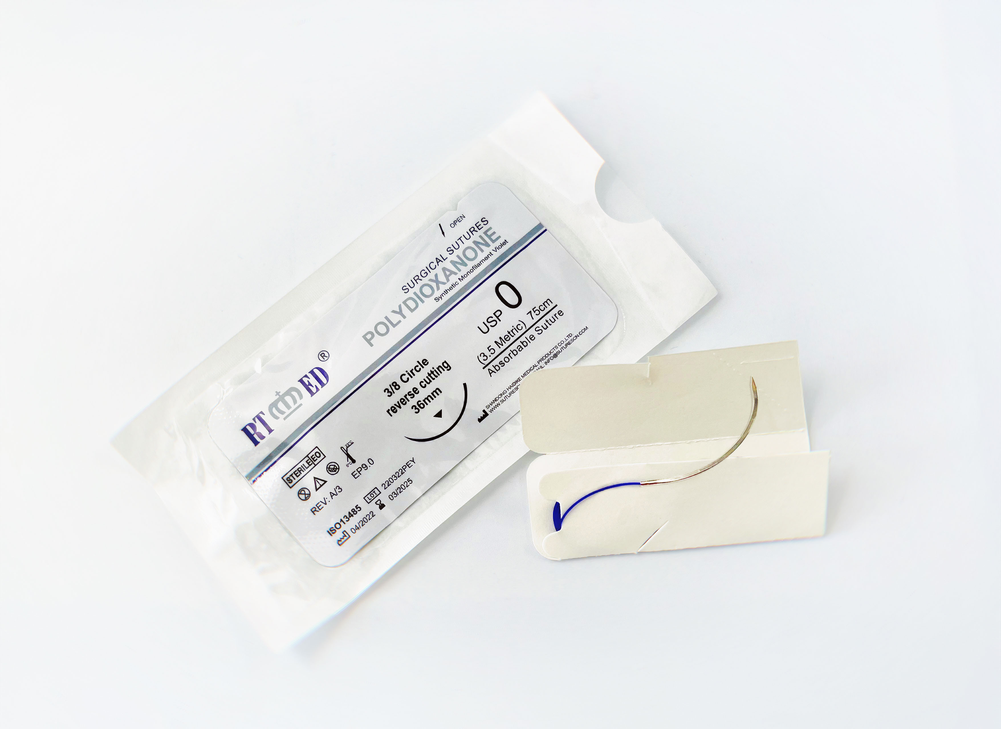 Absorbable knotfree barb suture