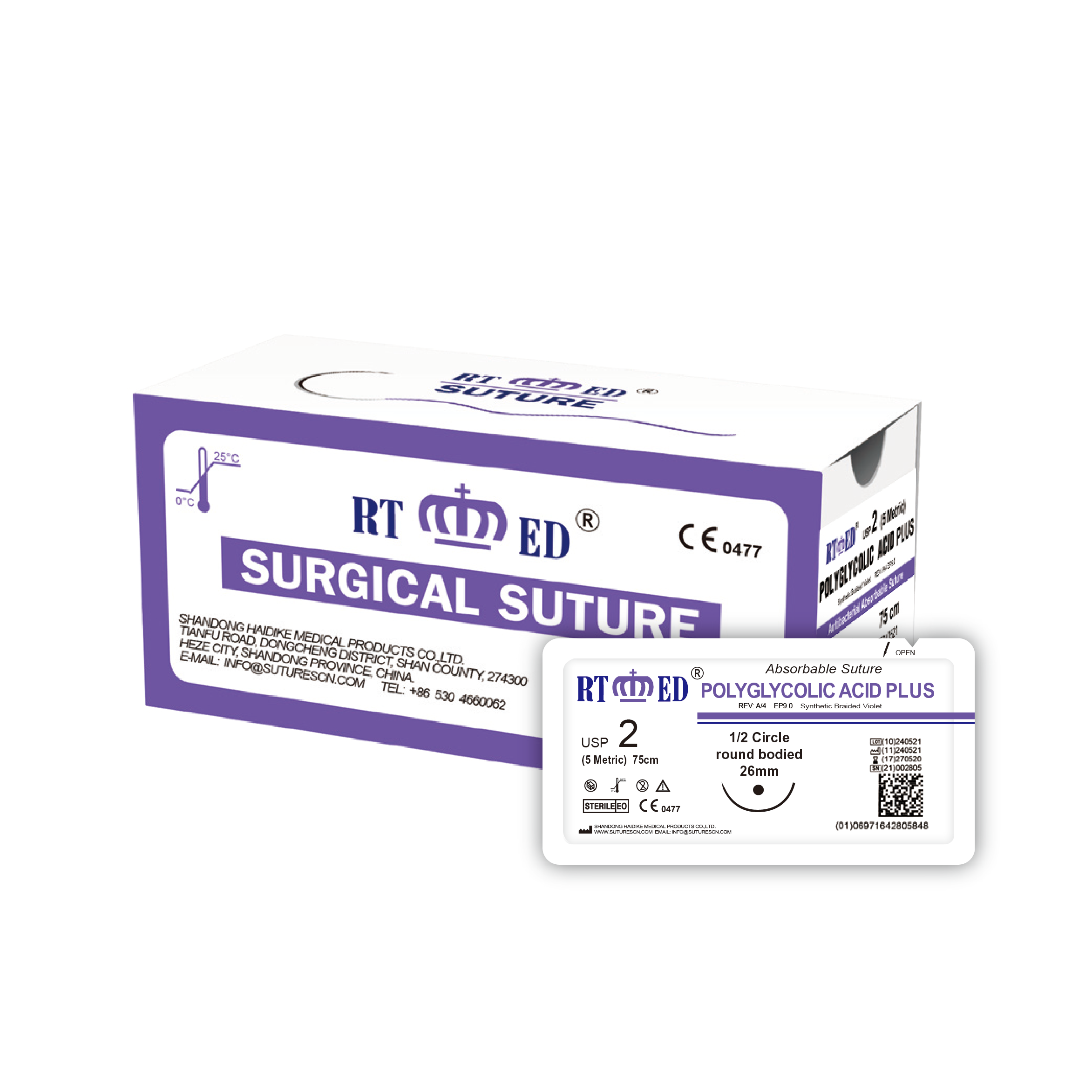 Surgical PGA plus sutures